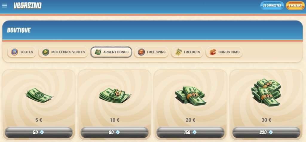 vegasino casino avis