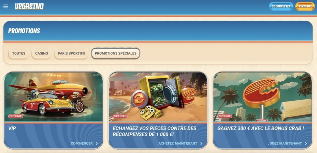 vegasino application